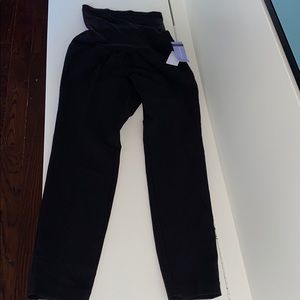 Motherhood maternity black stretch pants